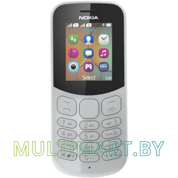 Мобильный телефон Nokia 130 Dual SIM (2017) (серый)